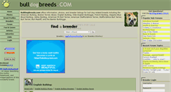 Desktop Screenshot of bulldogbreeds.com