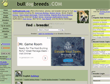 Tablet Screenshot of bulldogbreeds.com